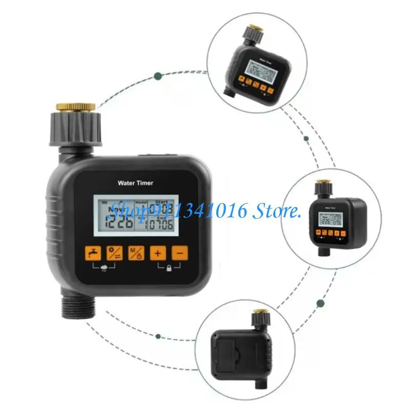 

4X7B Automatic Irrigation Controller Auto Watering Timer with 4/6 For Balcony Gardens And Small Outdoor Farms