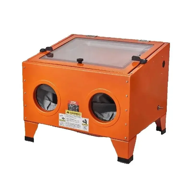 Sandblasting Cabinet 25/40/60 Gallon Portable Benchtop Sand Blaster with Blasting Gun Nozzles for Paint Stain Rust