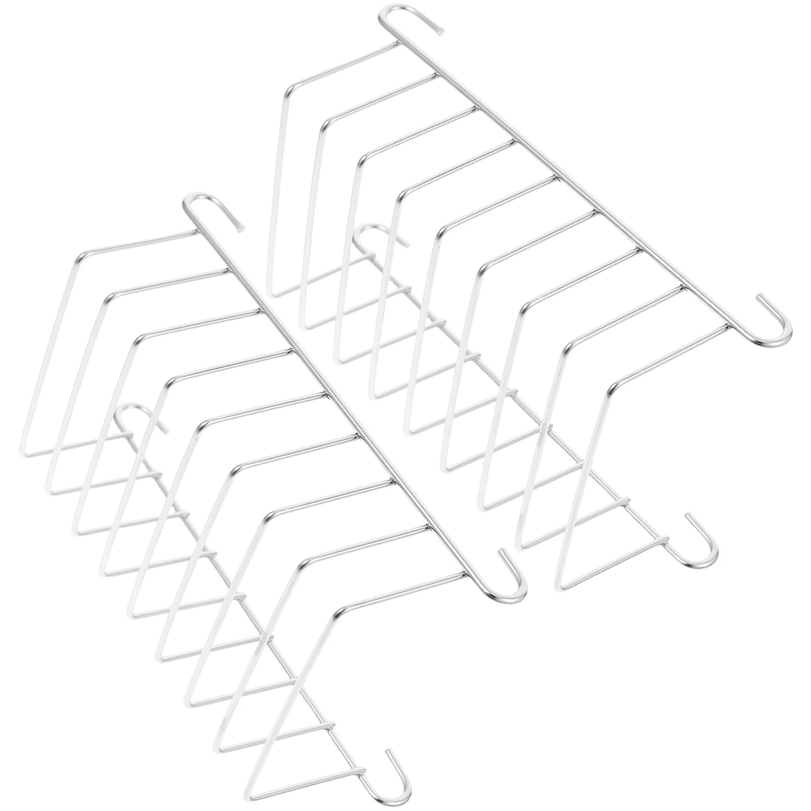 

2Pcs Bread Rack Accessories Stainless Steel Fryer Mesh Non Rust Kitchen Gadgets Baking Tool Roasting Food Preparation