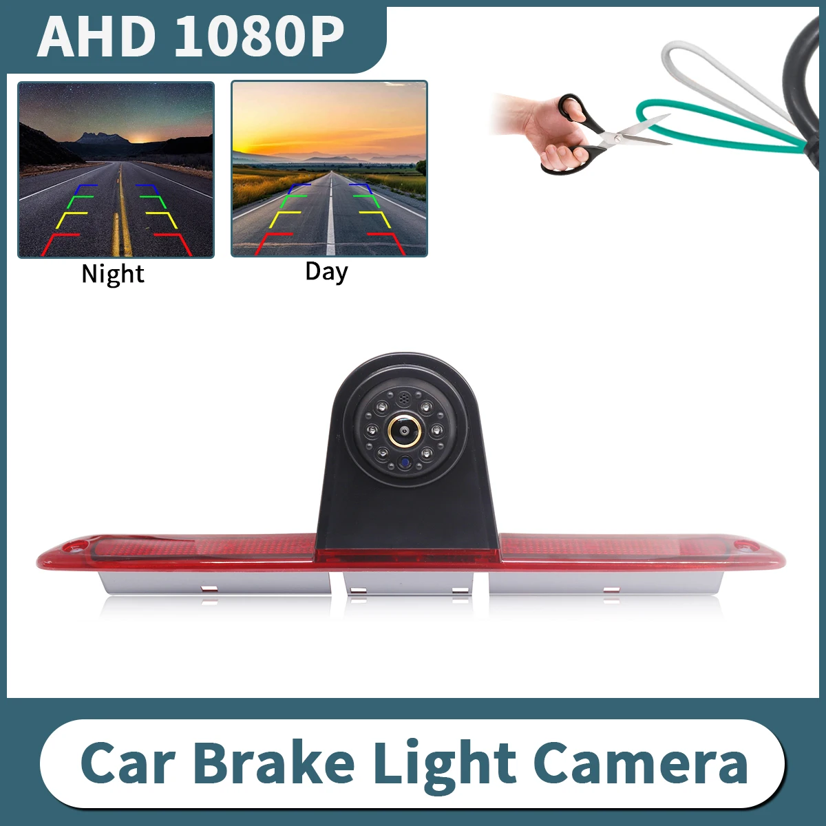 

AHD 1080P Car Brake Light Rear View Camera For Mercedes-Benz Sprinter VW Crafter Van 2007-2018 Waterproof Night Vision