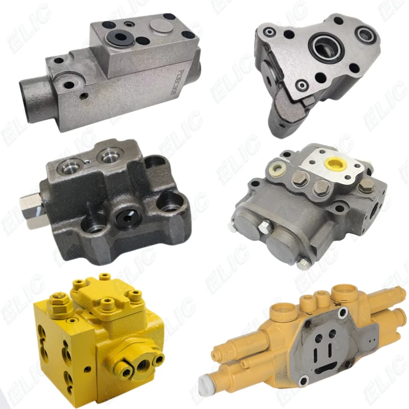 ELIC  Main Relief Valve Excavator Spare Parts for DH220-5 Excavator