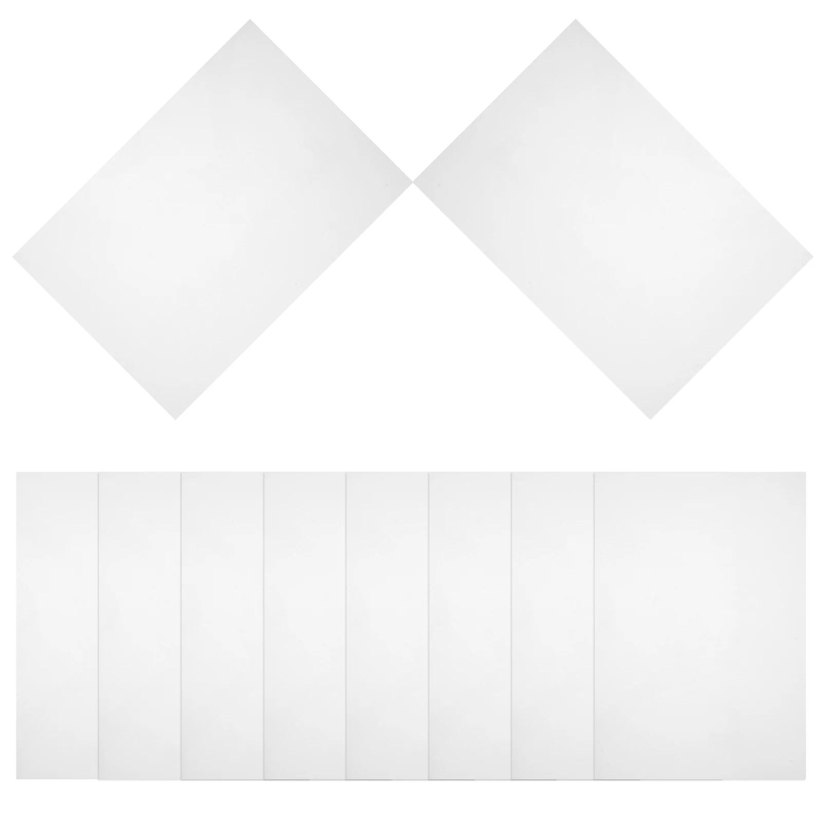 10 قطعة ورقة الانكماش الحراري مادة Bops لتقوم بها بنفسك سلاسل المفاتيح أقراط الحرفية صنع ورقة قابلة للطباعة تقلص الفن الحرف Diy بها بنفسك العرض