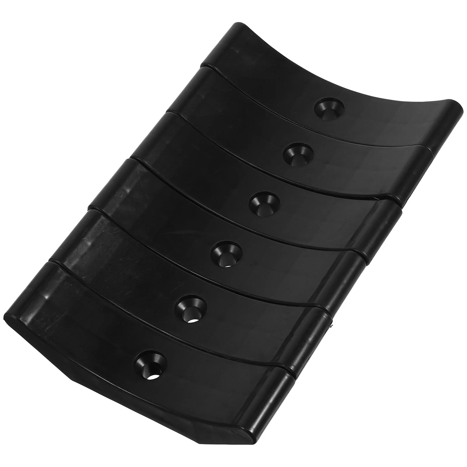 

6 шт. подставка для гантелей, стабильная легкая полая амортизирующая стойка для гантелей для домашнего спортзала, аксессуары для фитнеса