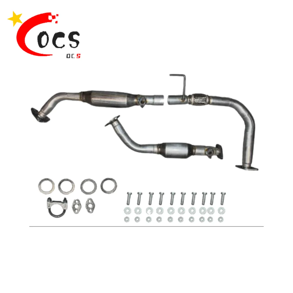 

Catalytic Converter Compatible with 2000-2002 Toyota Tundra 4.7L For 54323+53322 645398+645397 40393+40394