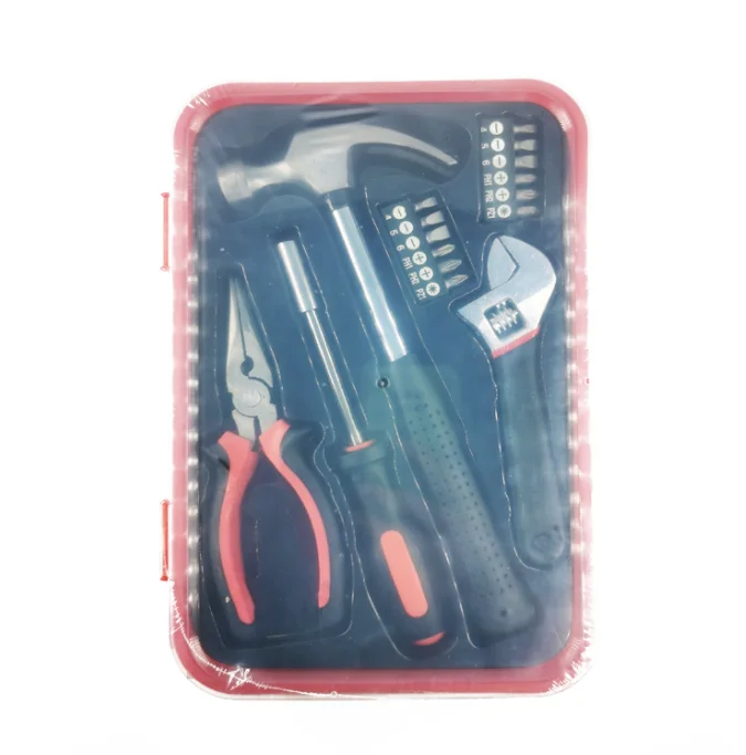 16PC Home Repair Hardware Toolbox  Tool Set Smart Repair Tool