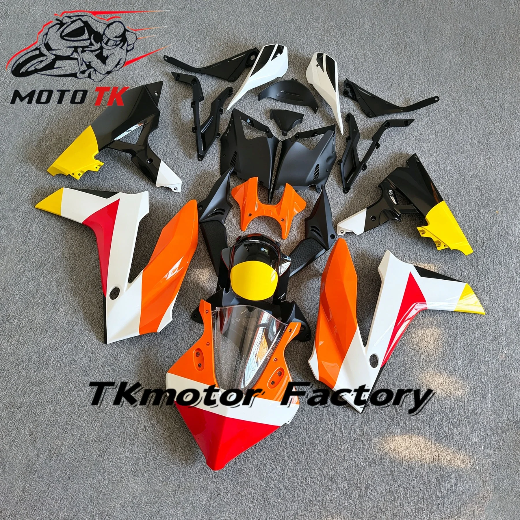 Motorcycle For Honda CBR650R 2019 2022 2023 2024 2025 Full Fairing Kits CBR650 R Injection Bodywork Cowling All glossy black