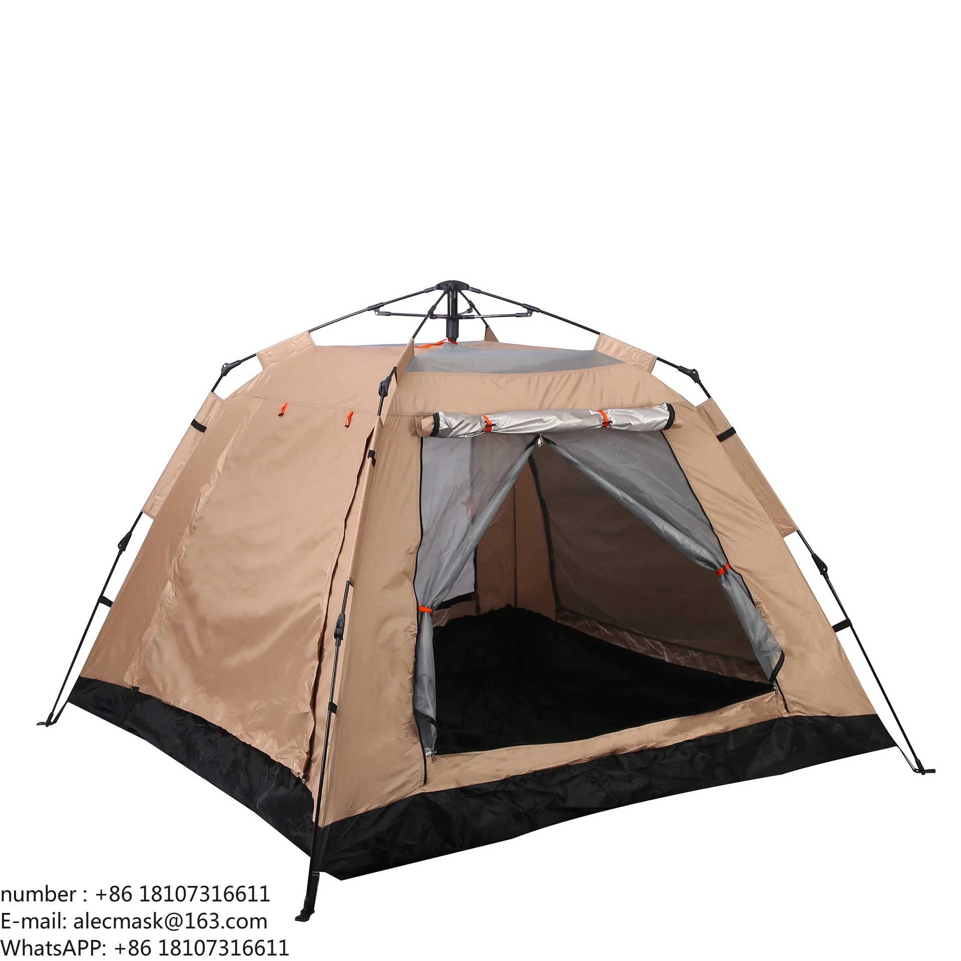 Outdoor folding tent Portable automatic quick opening Installation-free tent Camping Thickened rainproof automatic tent