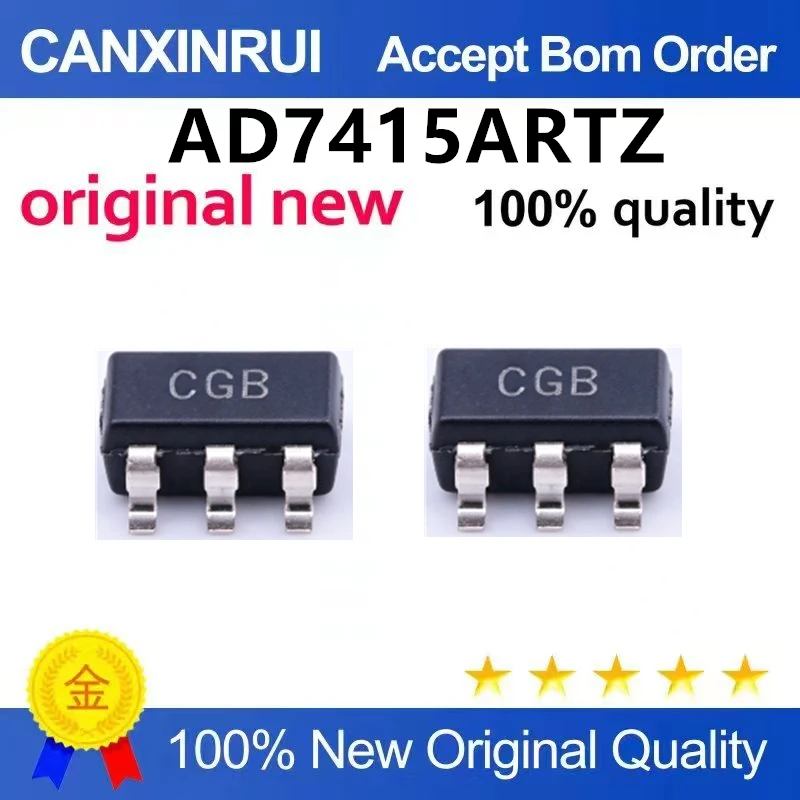（5pcs-10pcs）Brand new original AD7415ARTZ-0REEL7 SOT-23-5 silk screen CGA digital output temperature sensor