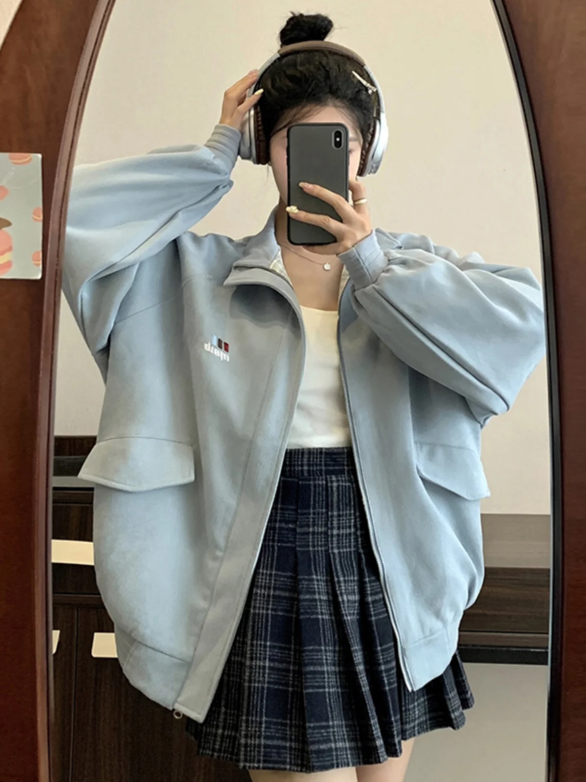 

Baseball Jackets Woman Soft Womens Summer Silk Jogging Breasted Sukajan Advanced Motion Sequined Tie-Dye Trekking Tracksuits Y2K