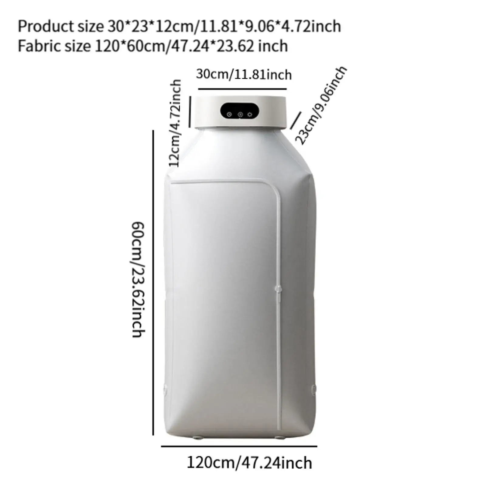 Pengering portabel, mesin pengering elektrik Mini kebisingan rendah, Mesin Pengering lipat untuk rumah dalam ruangan Hotel asrama perjalanan