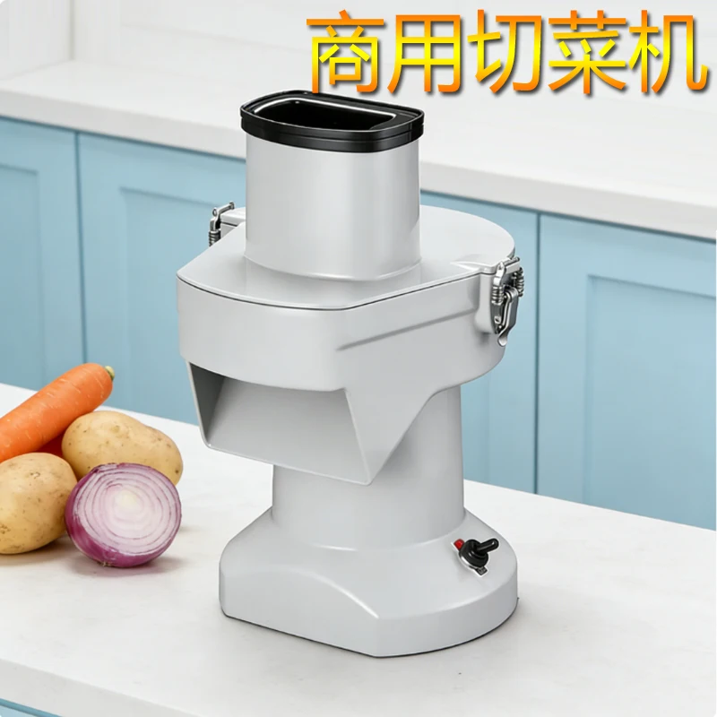 

Электрический слайсер для нарезки дыни и фруктов Коммерческий небольшой измельчитель картофеля Электрический автоматический овощерезка