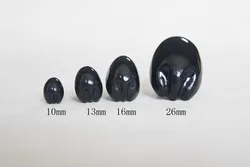 20pcs 10mm 13mm 16mm 26mm 29mm black  safety toy animal  toy doll noses  with washer plush doll accessories size option