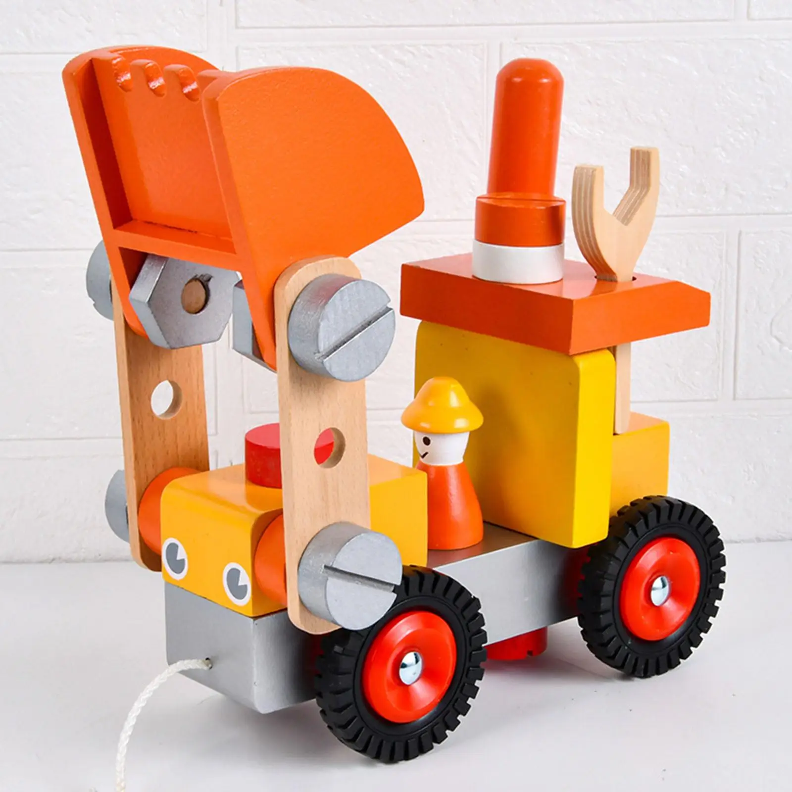 

Engineering Building Truck Cognitive Development Educational Take Apart Construction Toy for Education Activities Outdoor Indoor