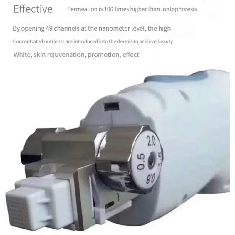 

220v Upgrade Portable Water Light Shallow Guide Instrument, Facial Radiofrequency Induction