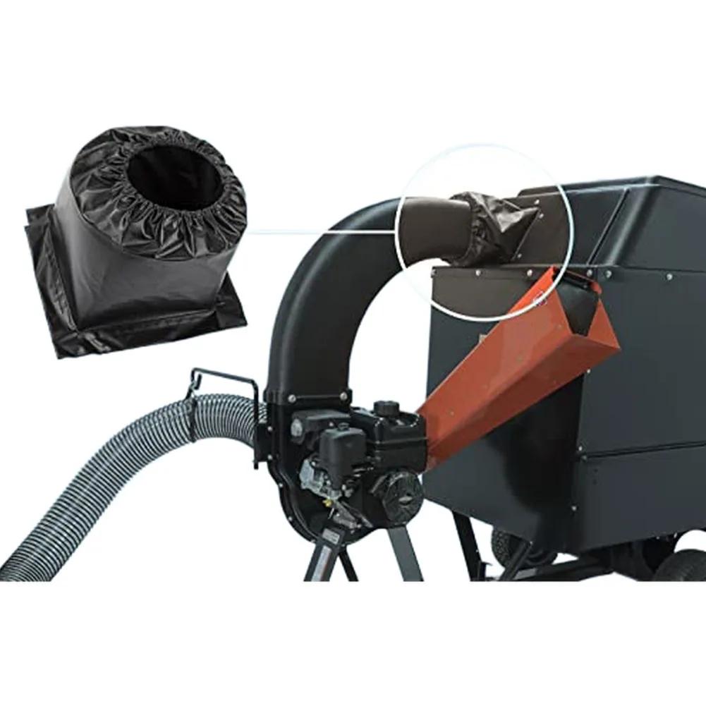 Discharge Chute Cover Lawn Mower Boot 600D PVC Coated Mesh Waterproof Design UV-resistant Coating Reinforced Seams