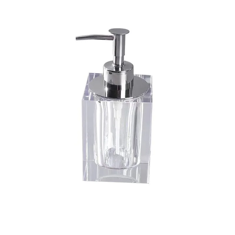 

CX light luxury crystal sub-bottling, bathroom kit high-end hand sanitizer sub-bottling