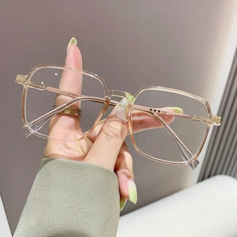 Square Anti-Radiation UV400 Replaceable Lenses Computer Glasses for Women and Men image 3