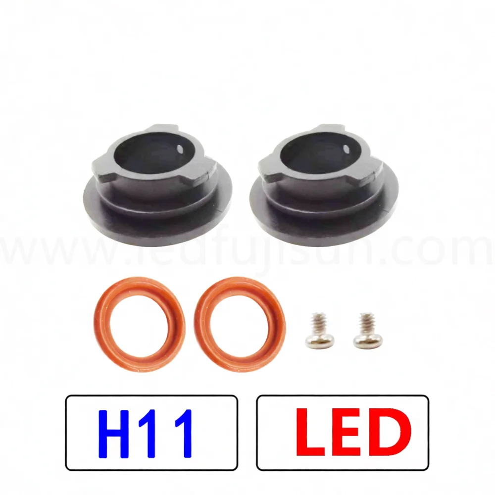 LED Headlight Bulb Retainer Adapter Holder Socket For H1 H3 H4 H7 H11 H13 9007 HB3 HB4 HIR2 Automotive Lighting Conversion
