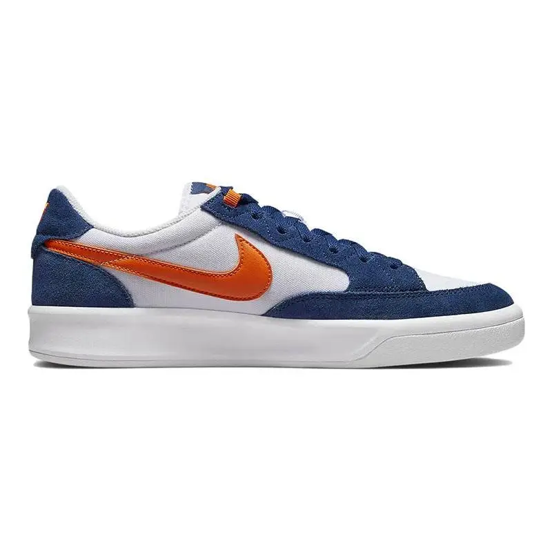 Nike SB Adversary Premium White Navy Safety Orange Sneakers shoes CW7456-402 With Original Box