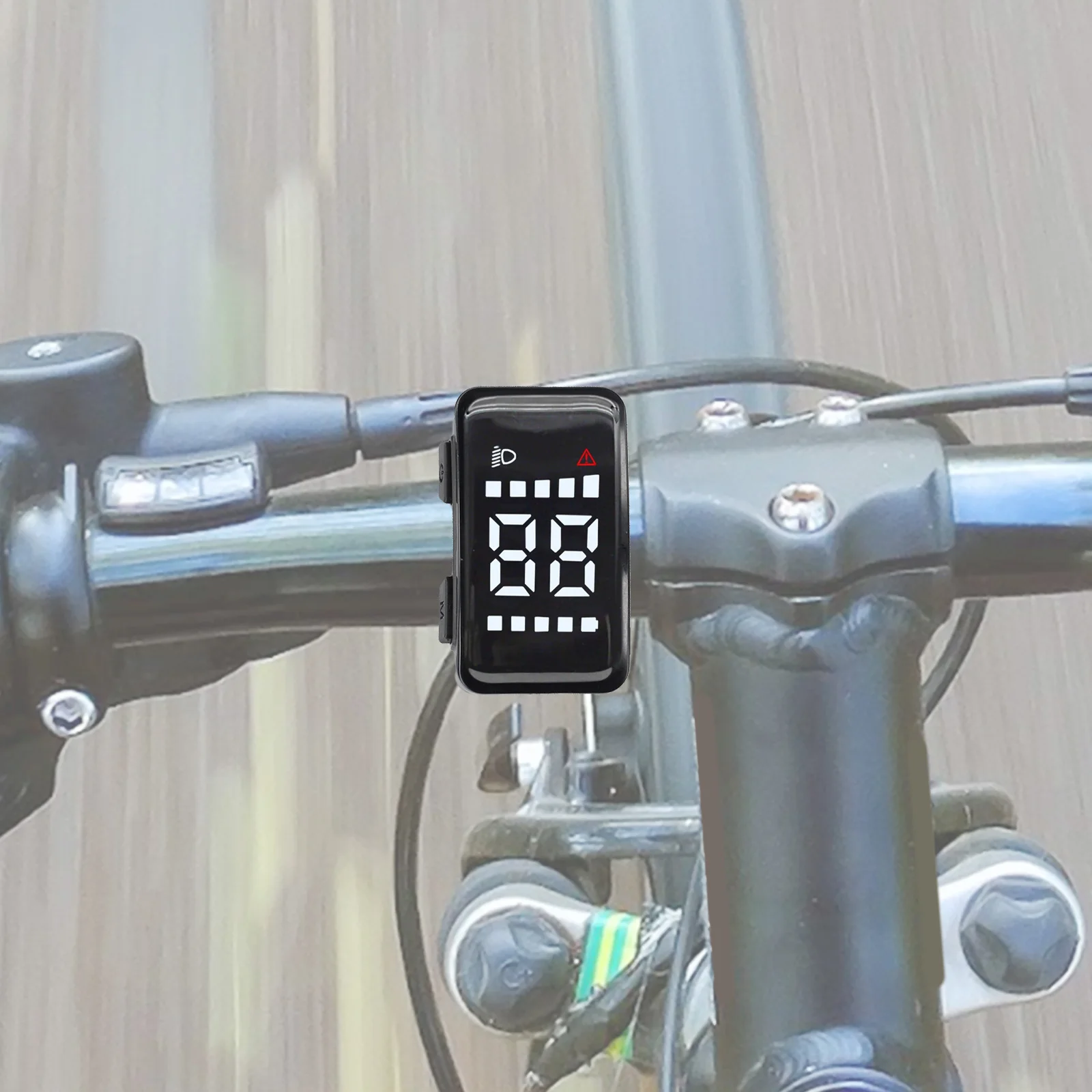 

5-контактный водонепроницаемый интерфейс, аксессуар для электрического велосипеда, контроллер электровелосипеда, 24 В постоянного тока, 36 В, 48 В, уровень питания 6, индикатор питания