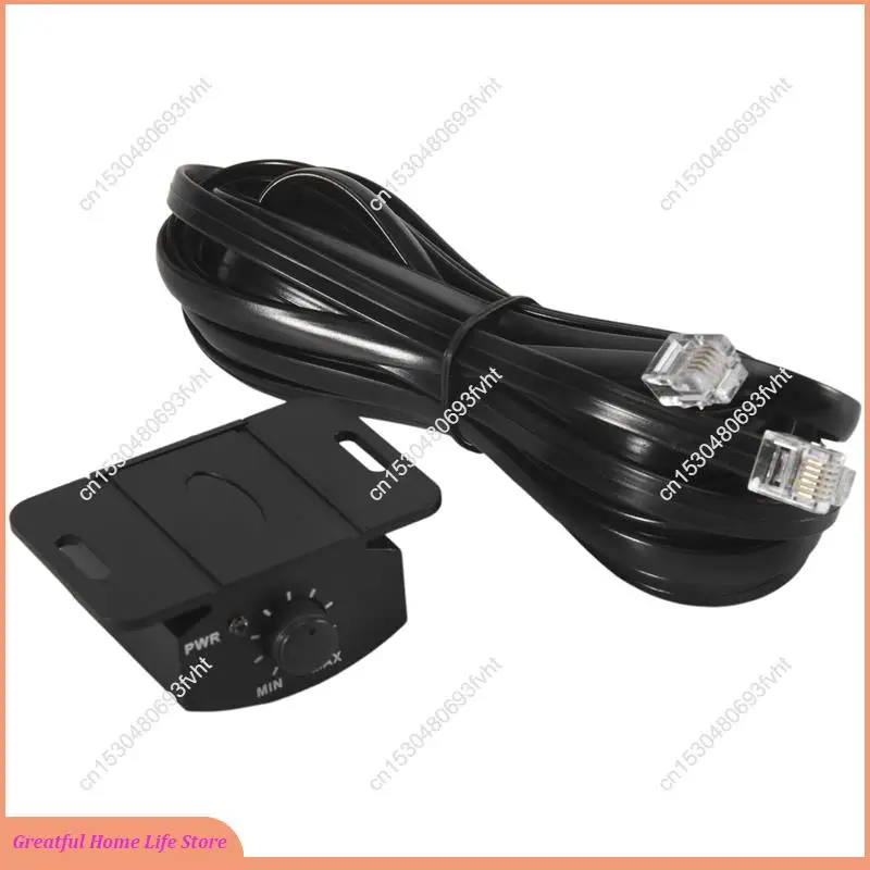 AT59 Amplifier Replacement Parts Bass Knob Control Remote 6Pin Subwoofer Remote Volumes Adjustment Control Knob For Speakers