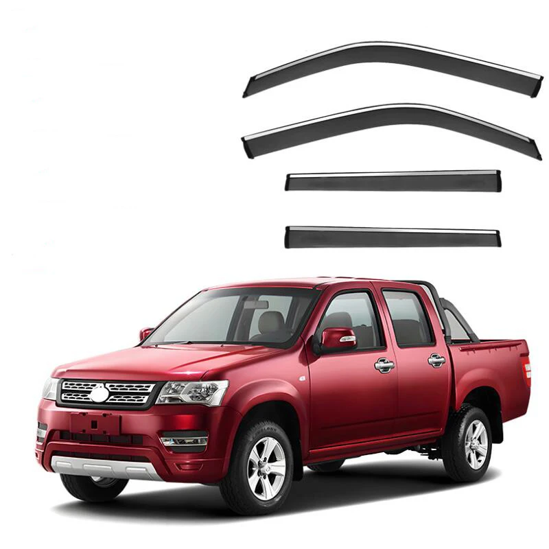 

Window Visor Side Window Deflector Weather Shield Awnings & Shelters For Changan Kaicene F30 F50 2015 2016 2017 2018 2019