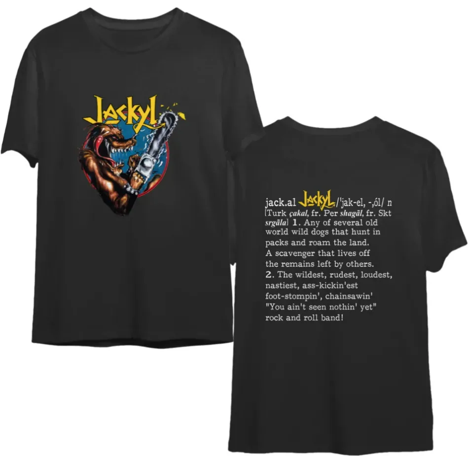 Jackyl Rock Band 1993 Tour Concert T-Shirt, 90s Jackyl Music Rock Band Tour Tee