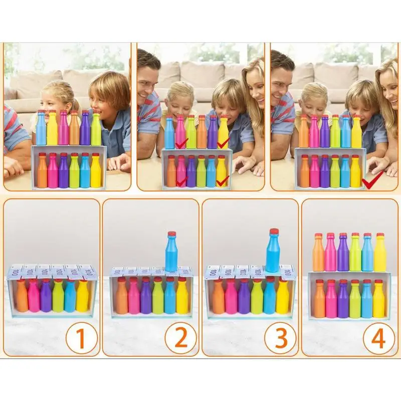Fun Games For Family Parties Bottle Color Game Interactive Play Fun Toy Groups Engagement For Kids Adults Enjoy Outdoor Night