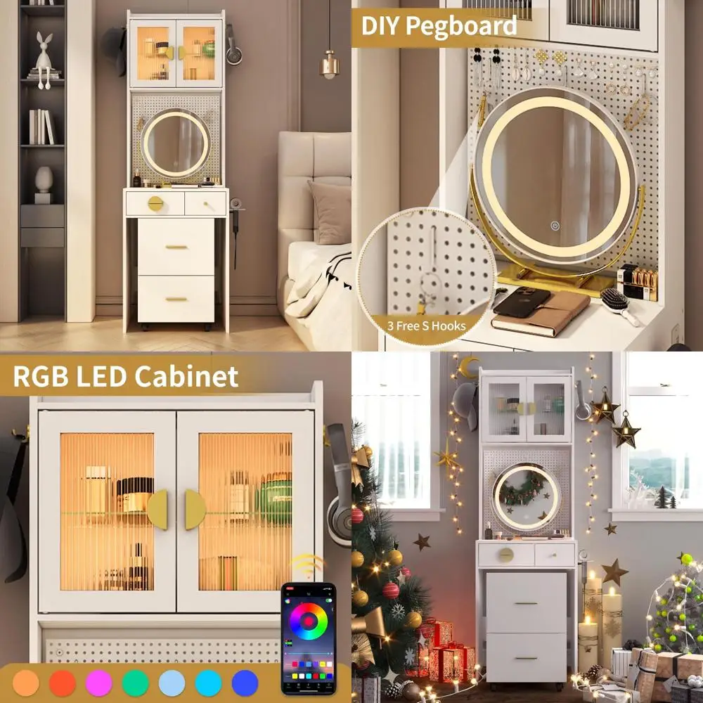 Compact Makeup Vani…