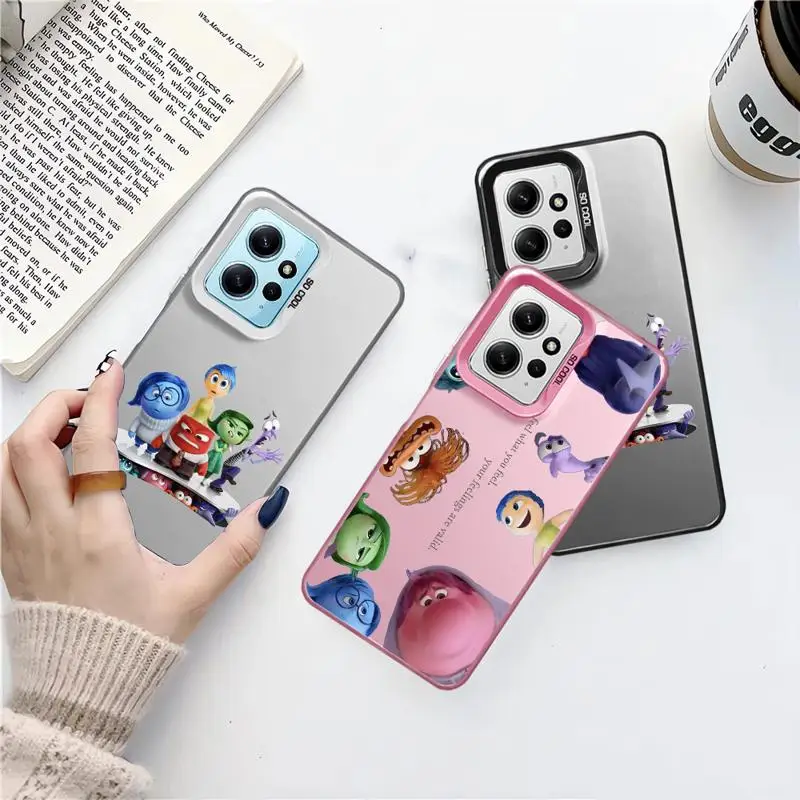 Disneys Inside Out 2 Phone Case for Xiaomi Redmi A1 A2 Plus A3x 13 12 13C 12C 5G Poco C50 C51 C61 X3 NFC Mobile funda Cases