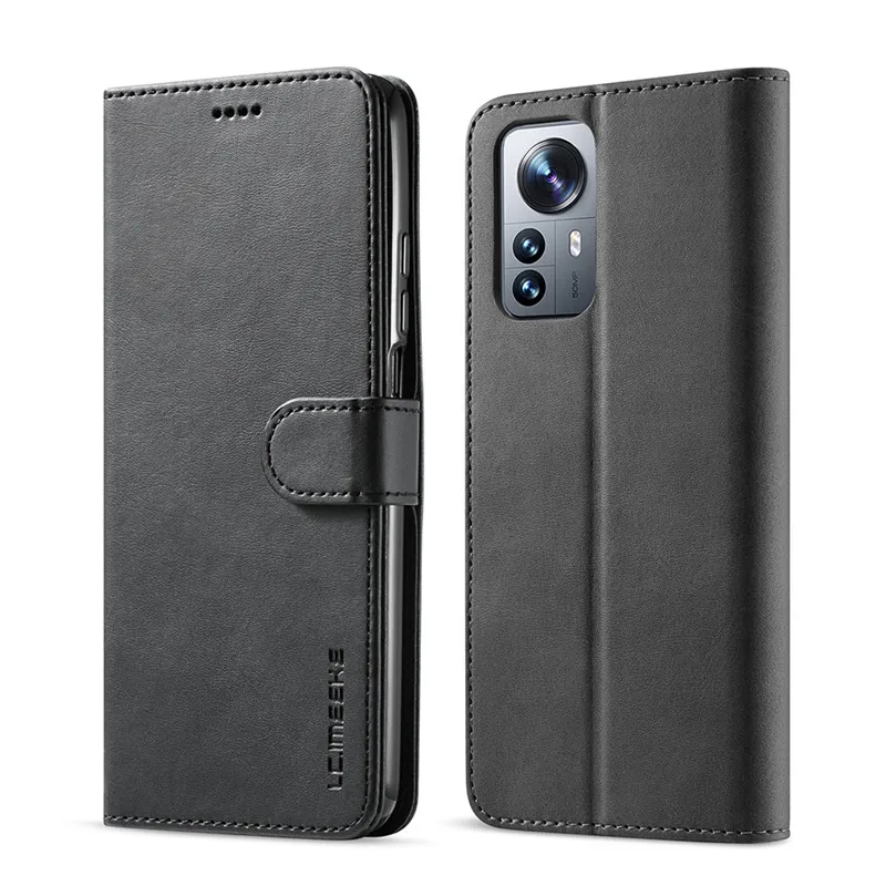 Xiaomi 12 Pro Case Flip Magnetic Phone Case For Hoesje Xiaomi Mi 12 12X Case Leather Vintage Wallet Case On Xiaomi12 Mi12 Cover