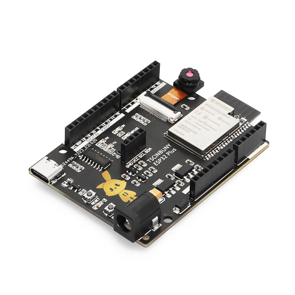 TSCINBUNY ESP32 PLUS WIFI Development Board with OV2640 Camera for Arduino IDE/MicroPython/ESR-IDE Programming ESP32-WROVER Kit