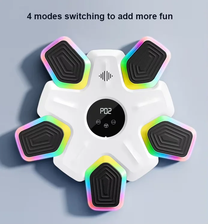 壁掛け式 家庭用 室内 スマート Bluetooth 音楽 ボクシング トレーナー ワークアウト パンチング ボクシング ターゲット