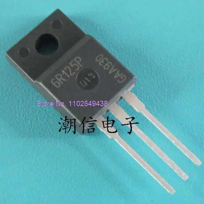 

5PCS/LOT 6R125P IPA60R125CP 25A 650V