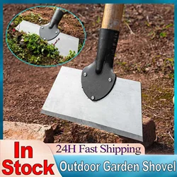 30cm Metal Weed Cleaning Shovel Stainless Steel Deicing Shovel Multifunctional Outdoor Garden Shovel Planting Weeding Farm Tools