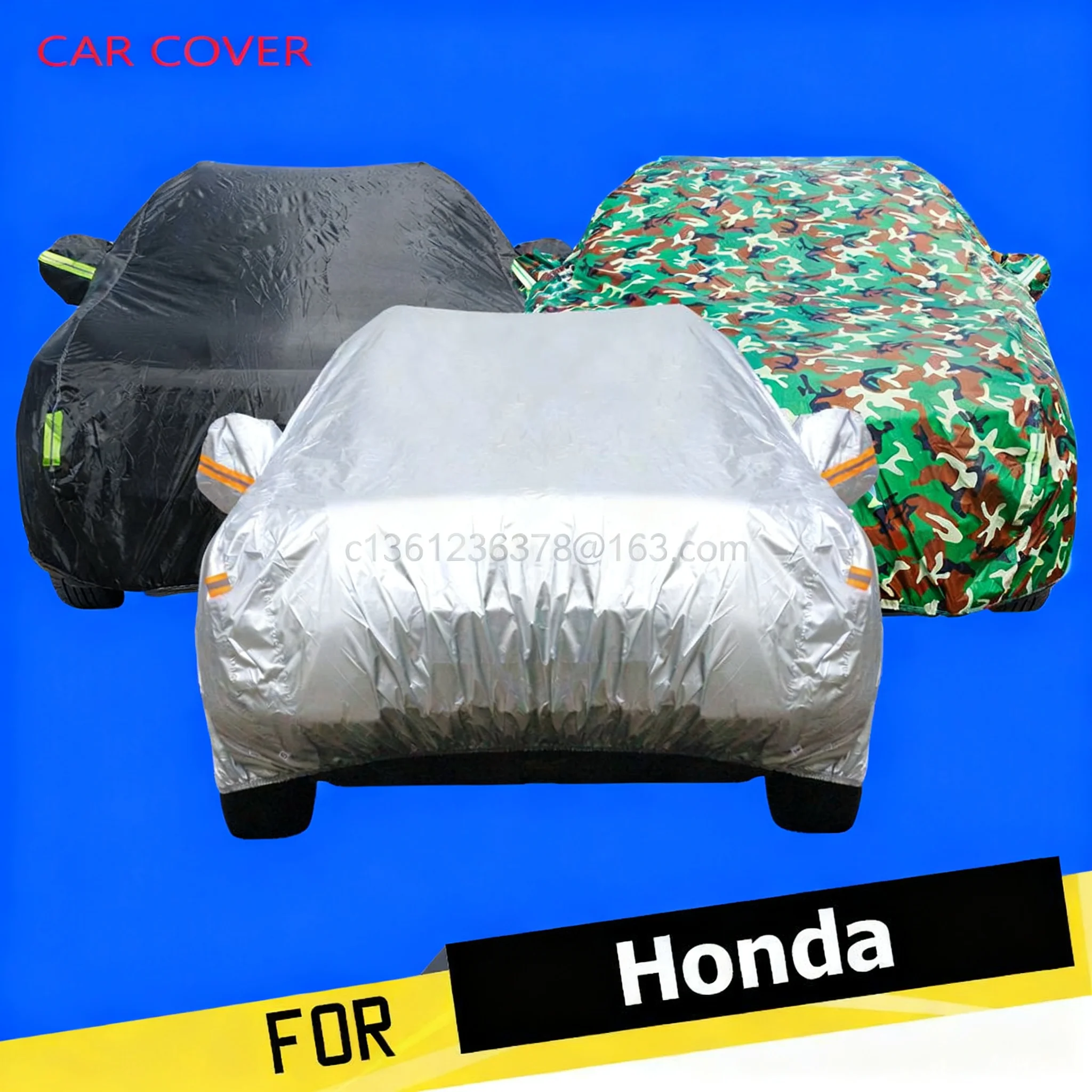 

Для Honda Element FCX FR-V HR-V Паспорт Ridgeline Legend Pilot SUV Автомобильный чехол от солнца, дождя, снега, анти-УФ-чехол