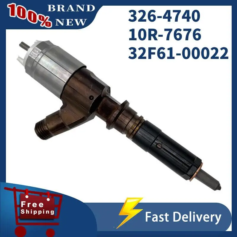 

Common Rail Fuel Injector 326-4740 3264740 Injector Nozzle for Caterpillar C4.2 Diesel Engine