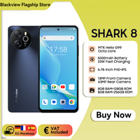 Blackview SHARK 8 Smartphone Android13 G99 Mobile Phone 6.78'' 120Hz 2.4K Display 8GB+8GB RAM, 256GB ROM 64MP Cellphone