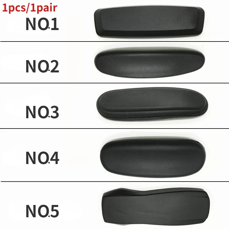 Gaming Chair Replacement Armrest Arm Pads Caps Universal Office Chair Armrest Cushions Comfy Gaming Chair Arm Rest Cover