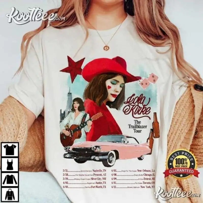 Lola Kirke The Trailblazer Tour 2025  T shirt