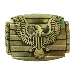 Brass Eagle Western Belt Buckle