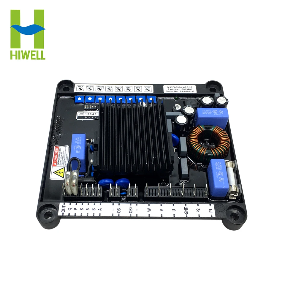 

Автоматический регулятор напряжения M31FA600A AVR стабилизаторы генератора для бесщеточного генератора Marelli