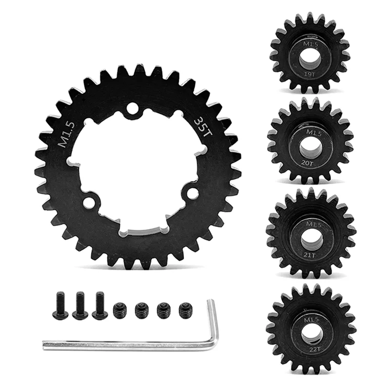 CXYU-1.5 Modulus 35T Spur Gear M1.5 Gear Suit 6447X 6448X for Traxxas B