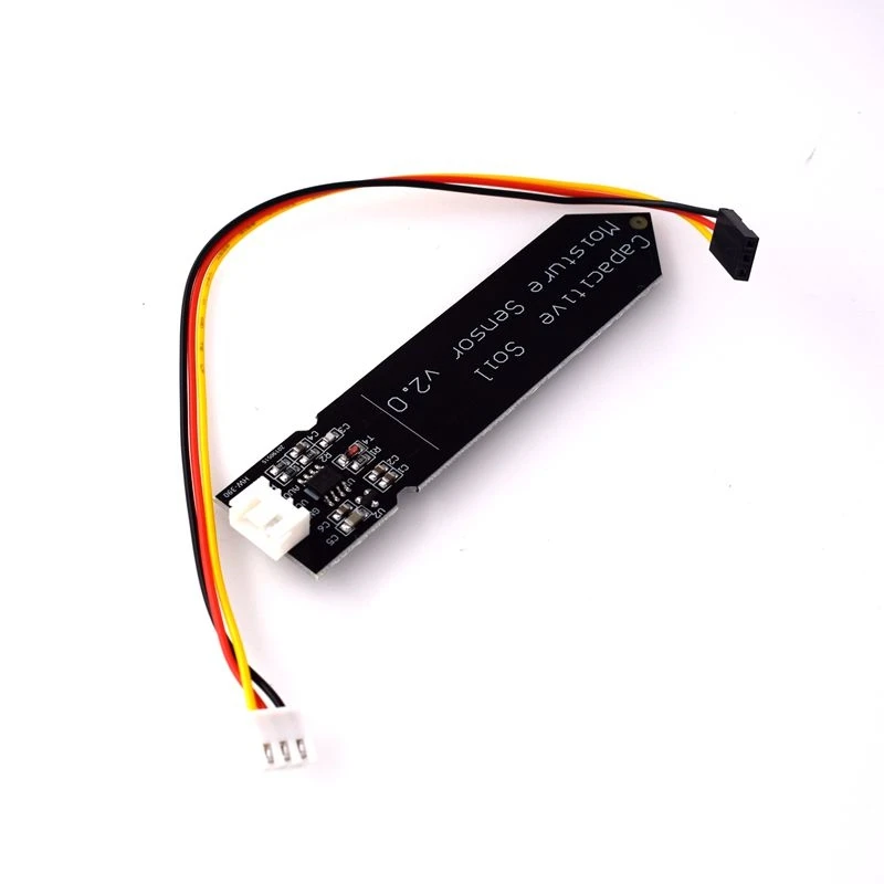 10Pcs Soil Moisture Sensor Capacitor Module For Arduino Corrosion Resistant 3.3-5.5V Wide Voltage Cable With Gravity