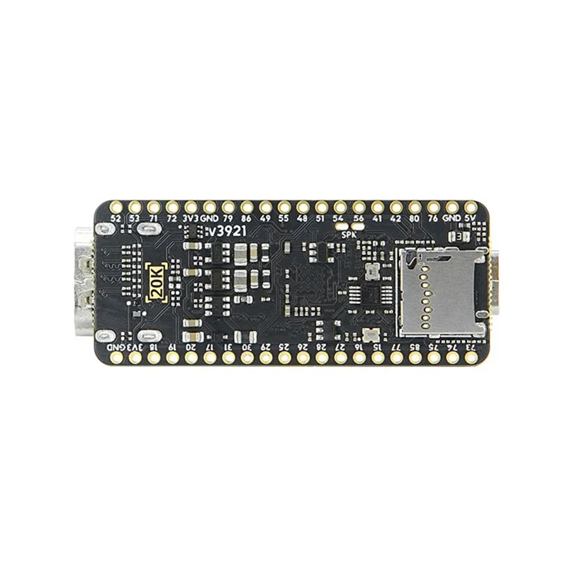 

Изысканная черная макетная плата для Sipeed Tang Nano 20K FPGA, макетная плата RISCV Linux, ретро-игровой плеер (с контактным разъемом