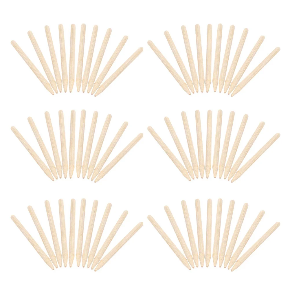 100 قطعة من أعواد الرسم للأطفال خالية من الأزيز بشكل سلس مثالية للمشروعات الفنية المدرسية أدوات التعلم عصي الرسم للخدش #5