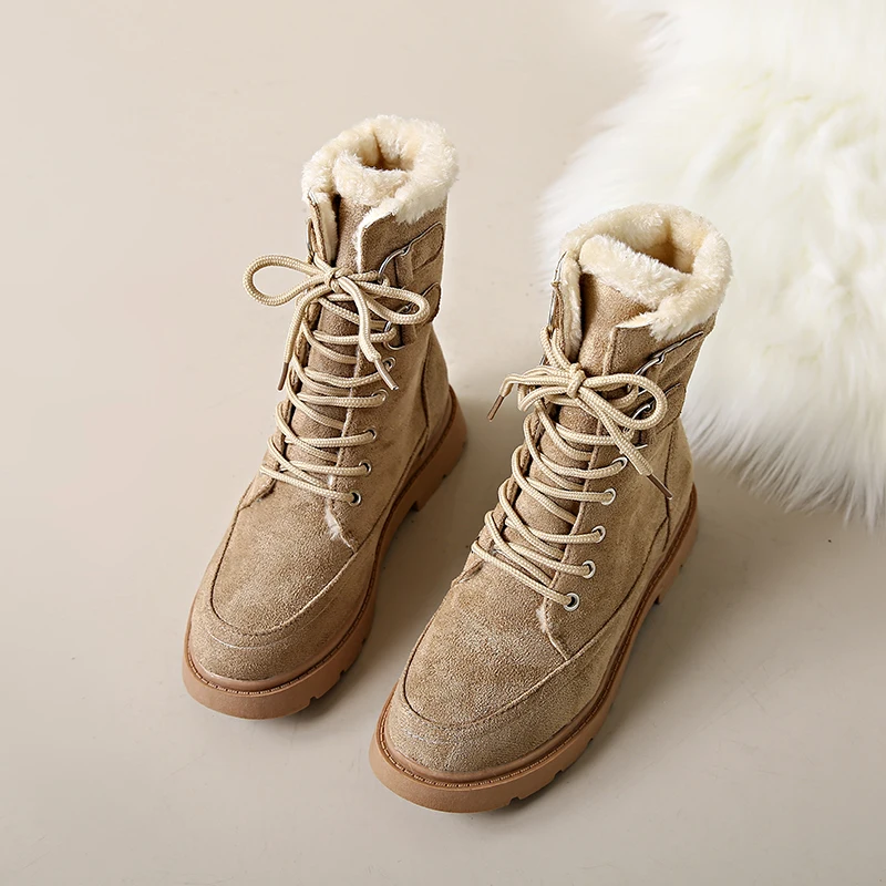 Thick Bottom Warm Comfortable Snow Boots for Women In 2023 Winter New Fashion Casual Casual Short Boots for Women’s