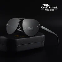 Gafas de sol polarizadas que cambian de color de Cook para conducir de hombres, gafas de pesca con espejo de conducción de doble propósito de día y de noche