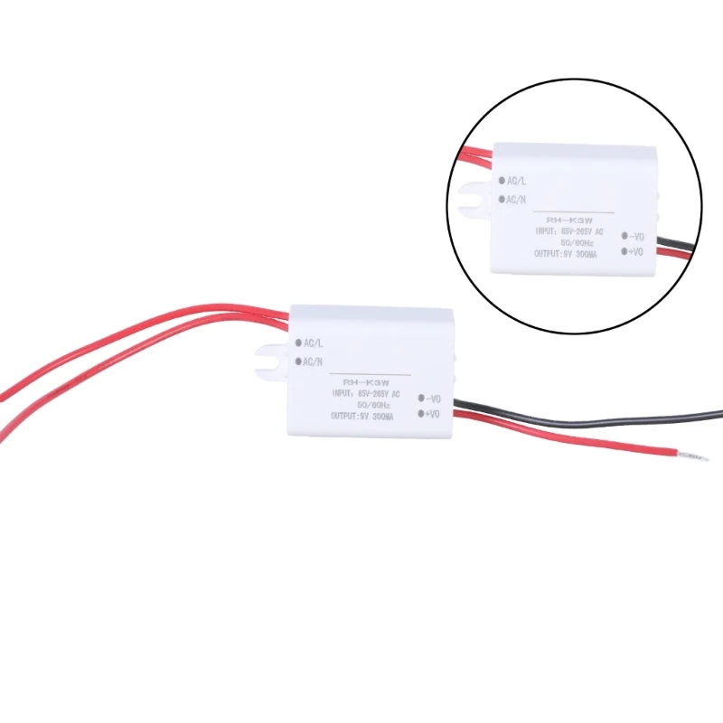 Power Converter Step down 85V-265V to DC 24V 125mA 15V 200mA 12V 250mA 9V 300mA 5V 600mA Voltage Reducer Regulator