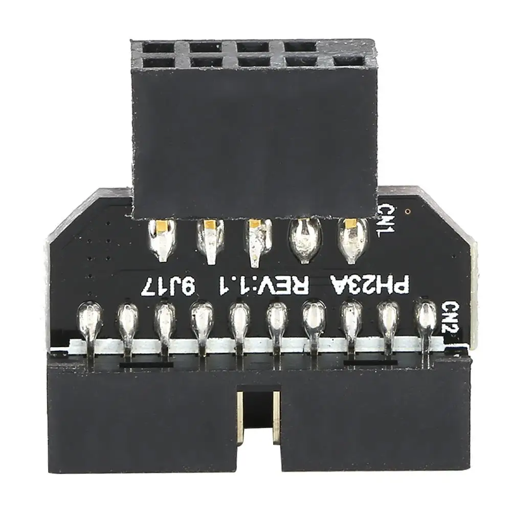USB 2.0 to USB 3.0 19-Pin Adapter for PH23A Motherboard - Plug-in Connector image 3